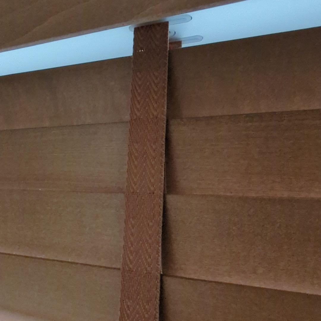【無印良品／TOSO】木製ブラインド　掃き出し窓