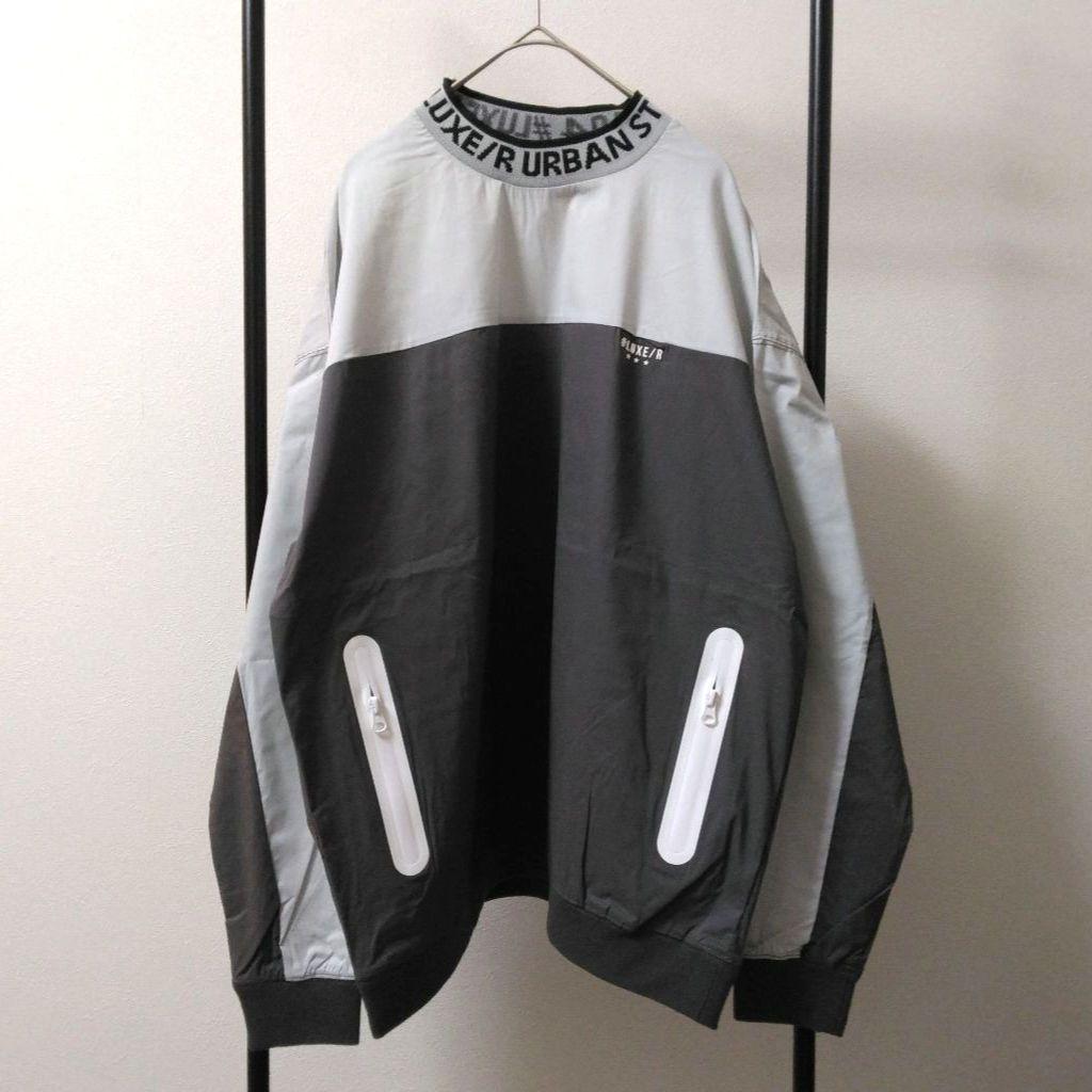 [サンプルSALE /D391 ] LUXE/R ナイロン布帛プルオーバー