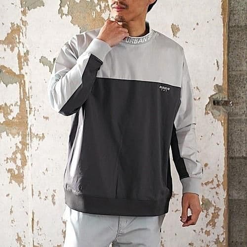 [サンプルSALE /D391 ] LUXE/R ナイロン布帛プルオーバー