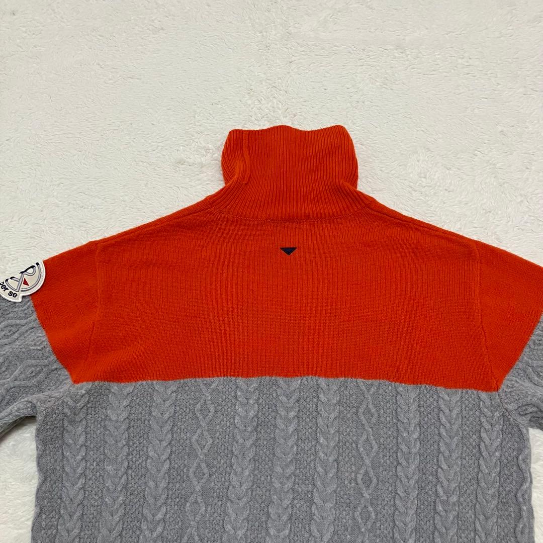 ⭐︎極美品⭐︎アンパスィ タートルネック ケーブルニット　セーター　GOLFウエア