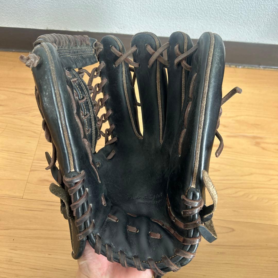 ZETT 硬式野球グローブ 右投げ用 ブラック