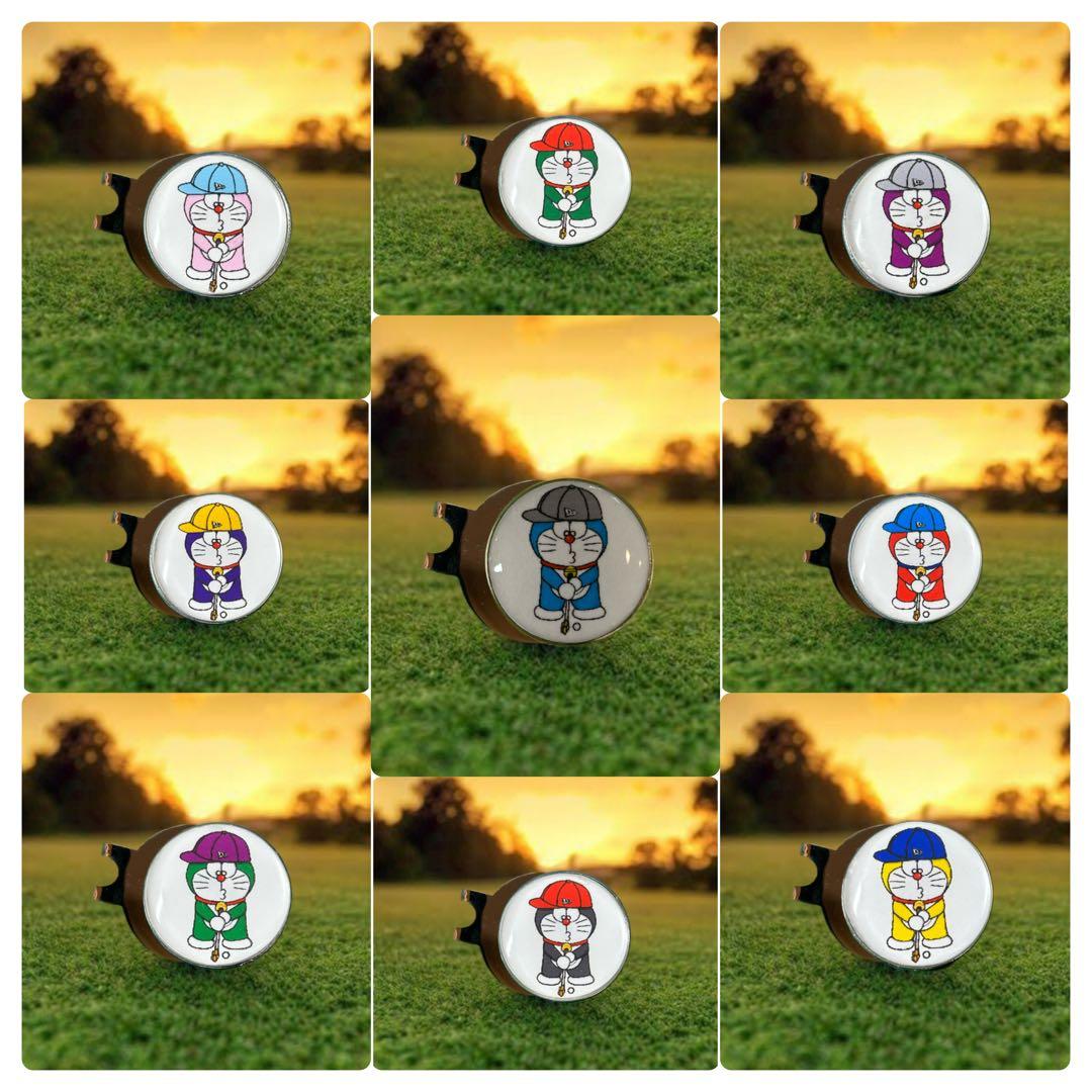 ハットクリップゴルフマーカー 25mm クリップ付　磁石