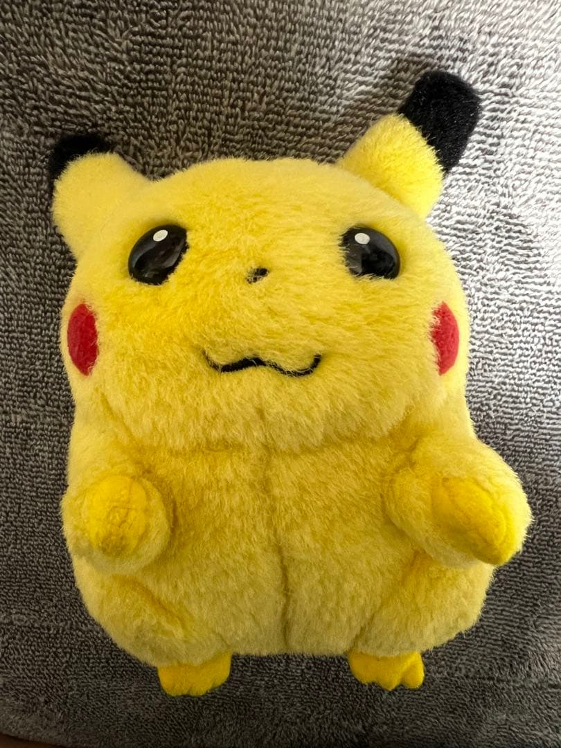 (希少) 初代ピカチュウ　ぬいぐるみ　おなかを押すとなくヨ　TOMY当時物