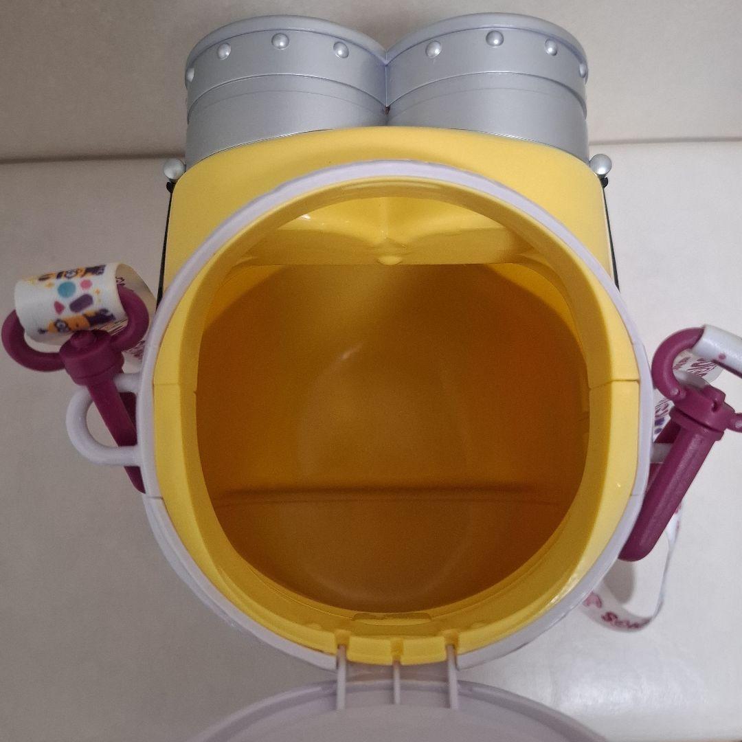USJ ポップコーンバケツ　ミニオン　スヌーピー　ストラップ付き