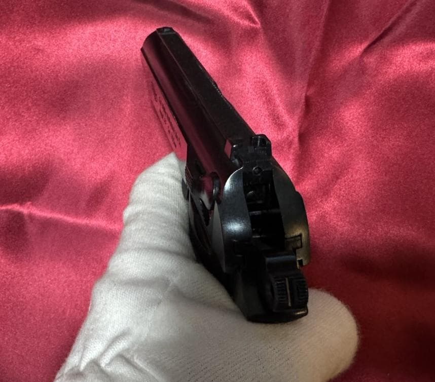 キャロムショット　ワルサーPPK/Sモリブデンブルー　モデルガン