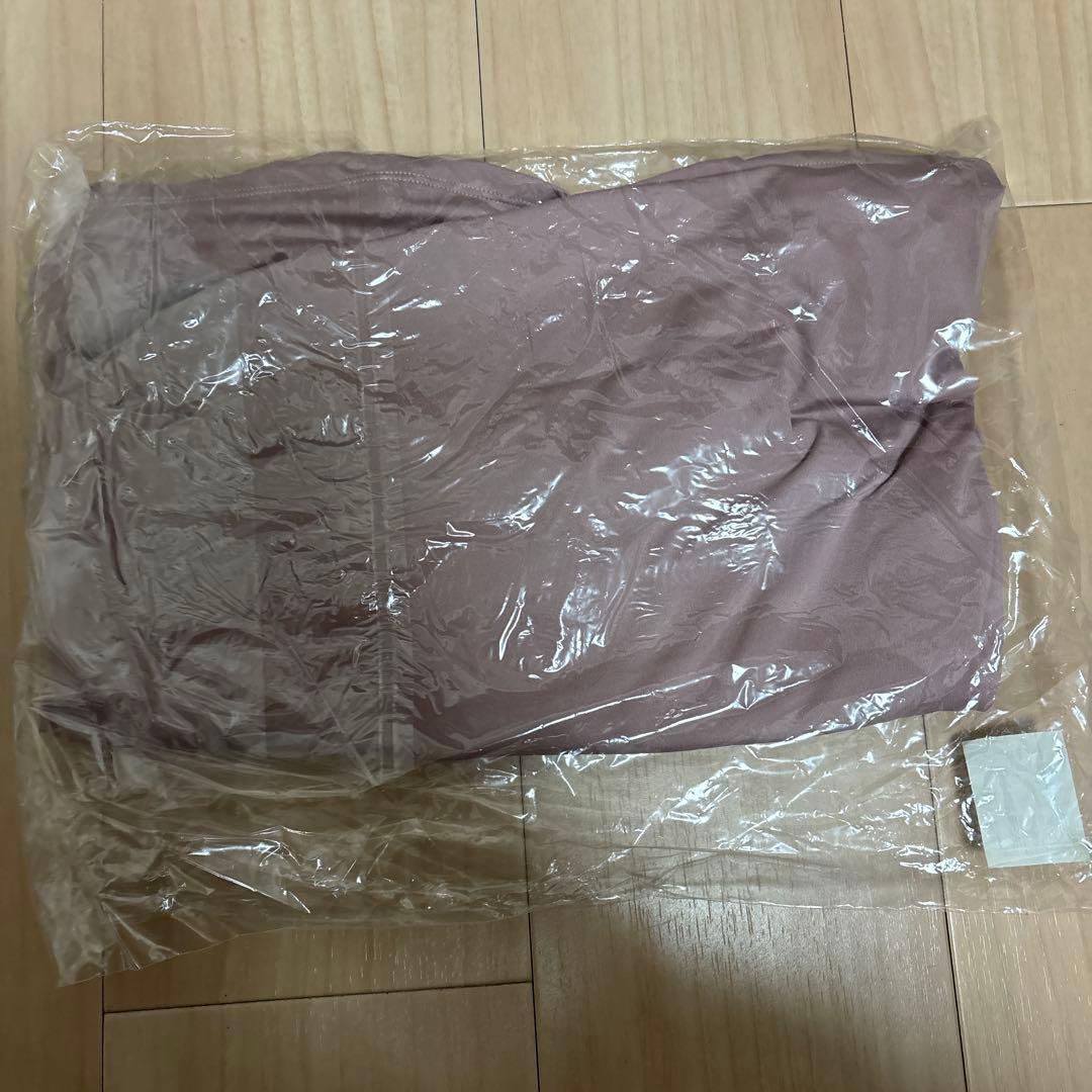 レイヤードクロス ヨガウェア Sサイズ スモーキーピンク