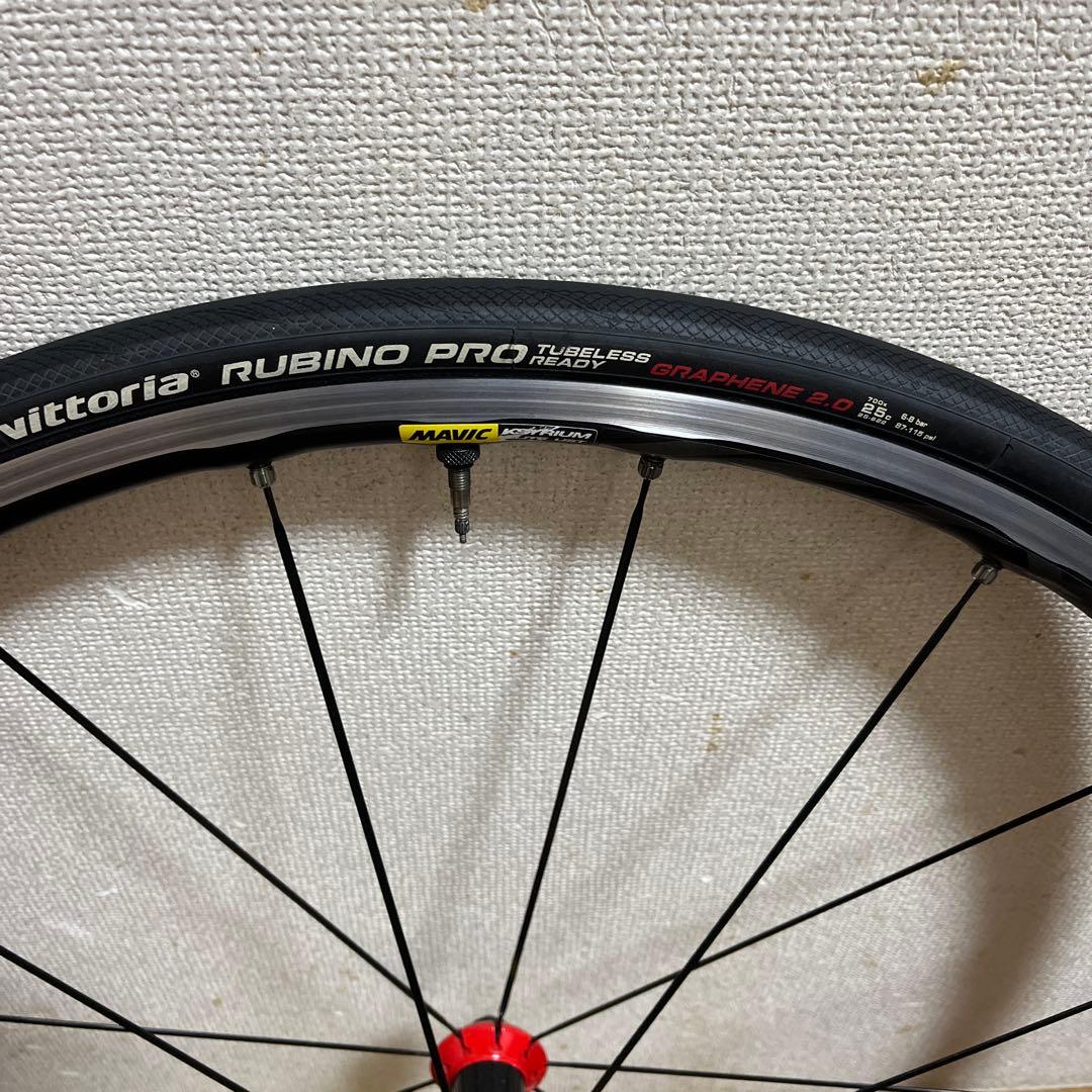 マビック　キシリウム　エリートUST タイヤ付き