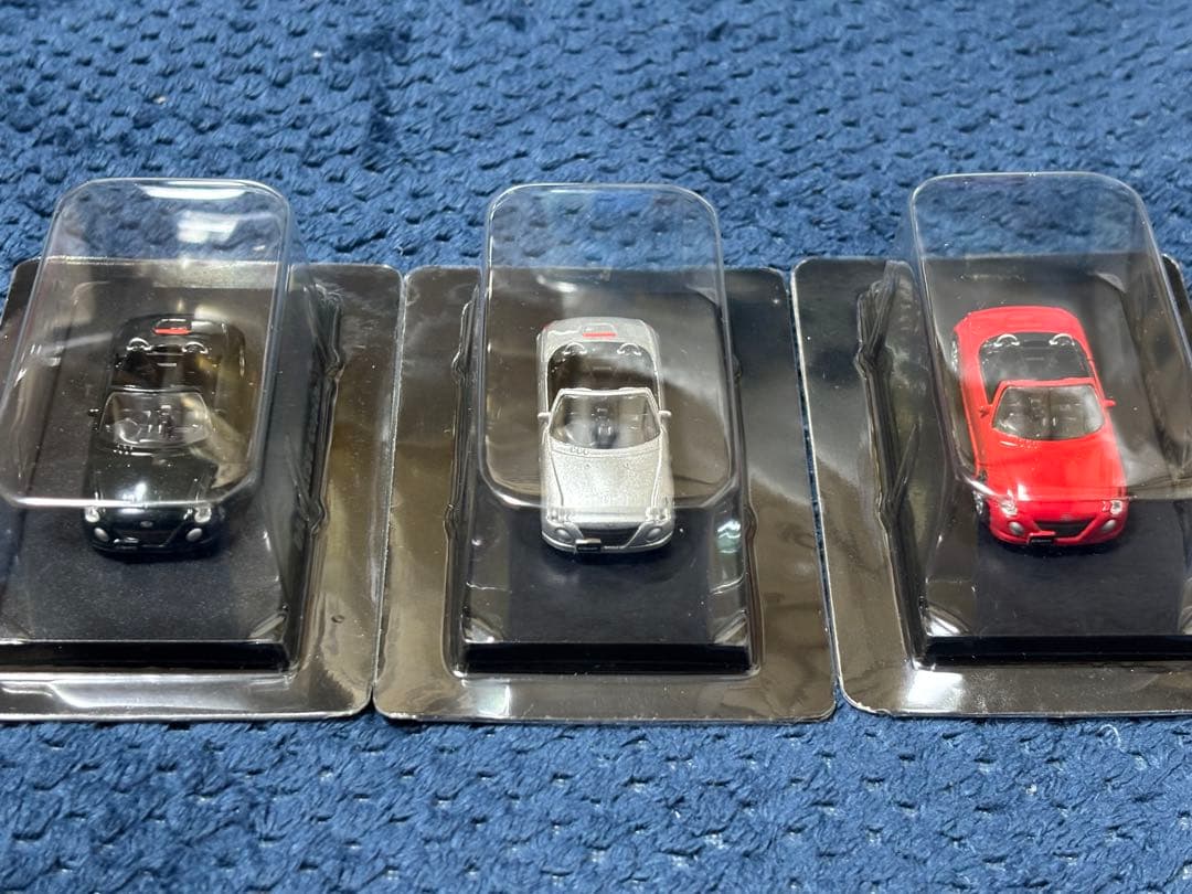アオシマ 1/64 DAIHATSU Copen コペン ミニカー 3台セット