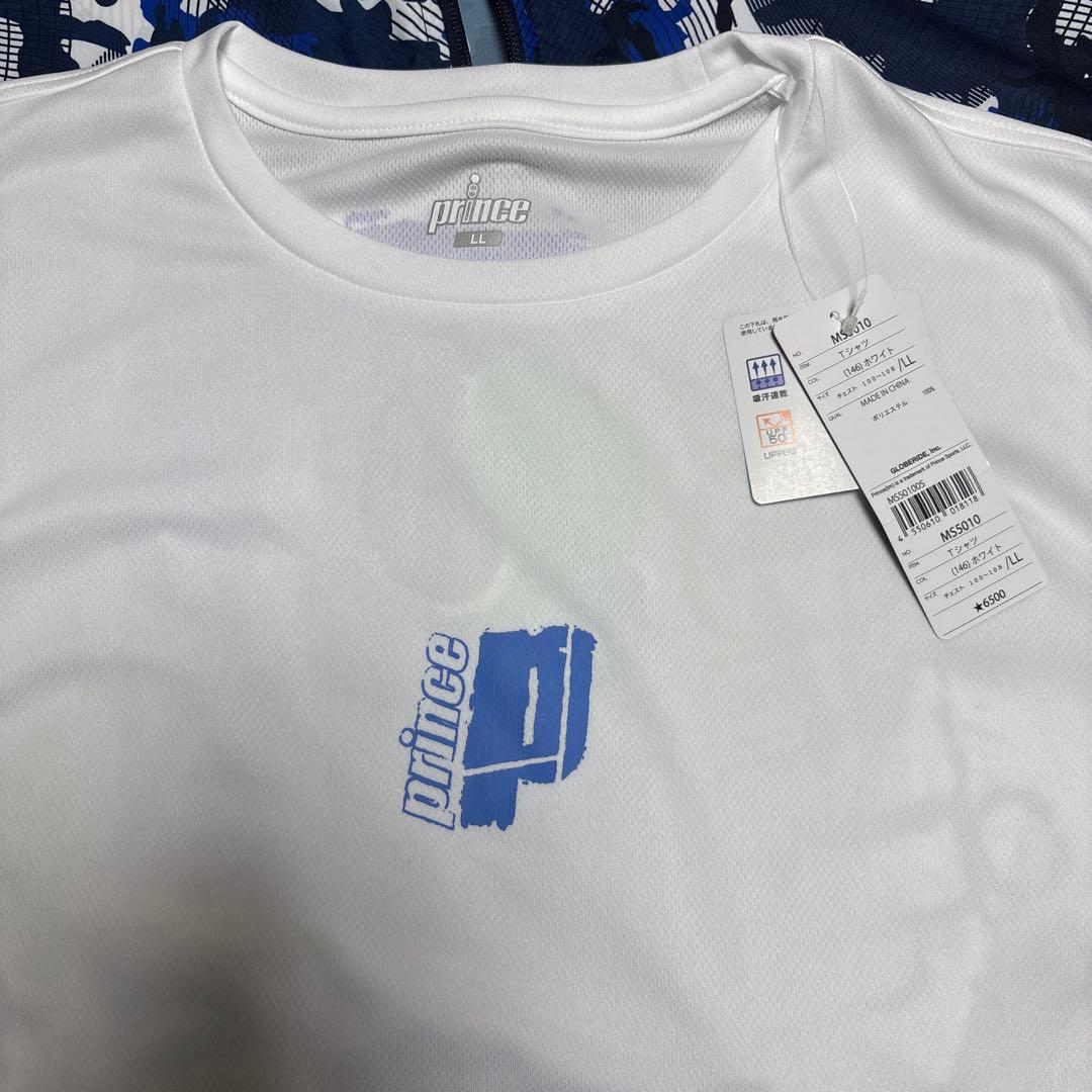 Prince テニスウェアセット (ジャケット・Tシャツ・ショートパンツ)