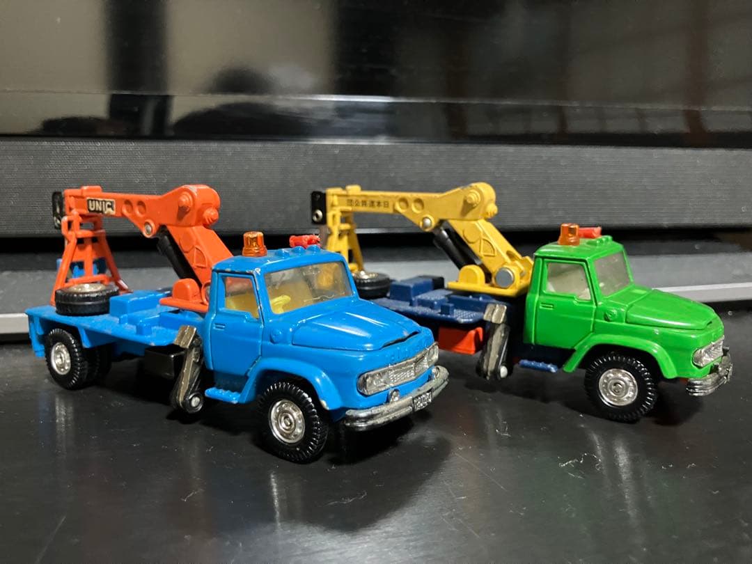 トミカダンディ　レッカー車2台セット　絶版　当時物