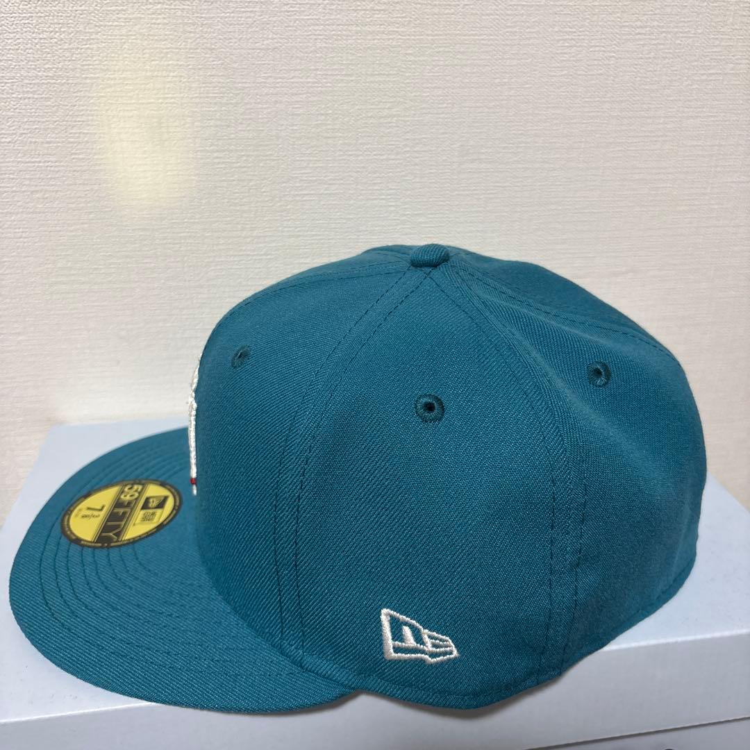 Stüssy 青 キャップ 7 3/8