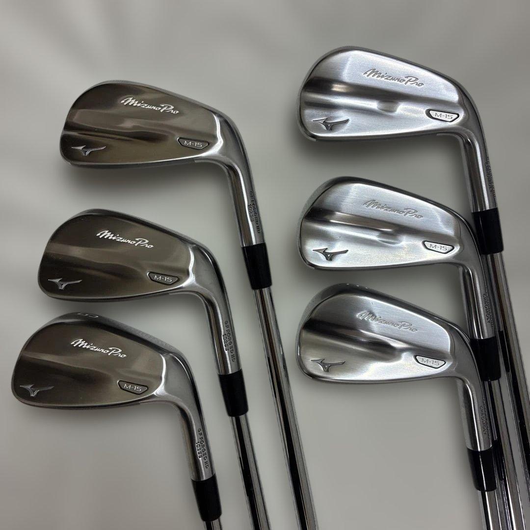 【美品】Mizuno Pro M-15アイアン6-9.P.G 6本セット