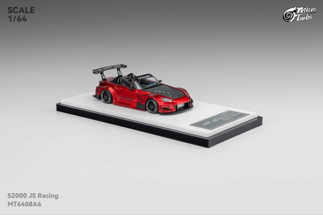1/64 Micro Turbo ホンダ S2000 JS RACING 赤