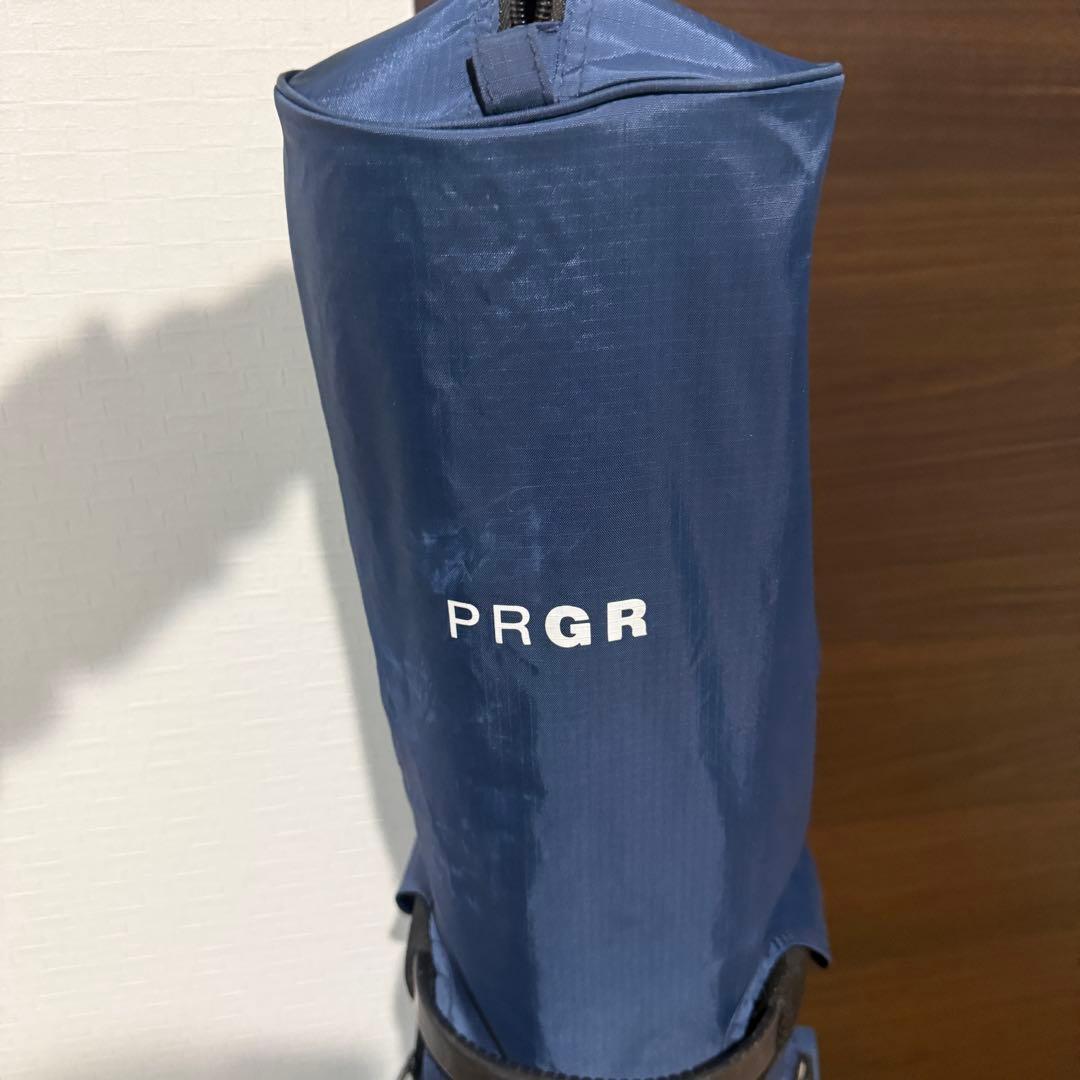 PRGR キャディバッグ ゴルフバッグ ネイビー