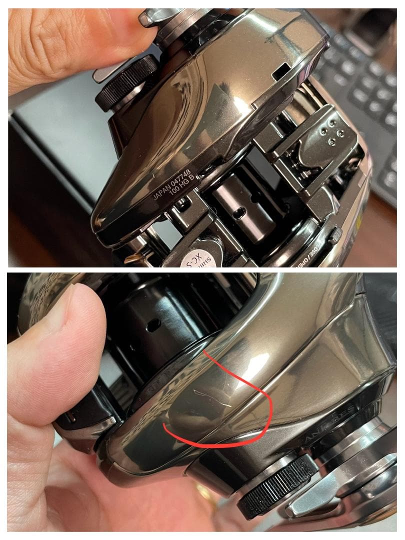 シマノ 25アンタレス100HG　右巻き