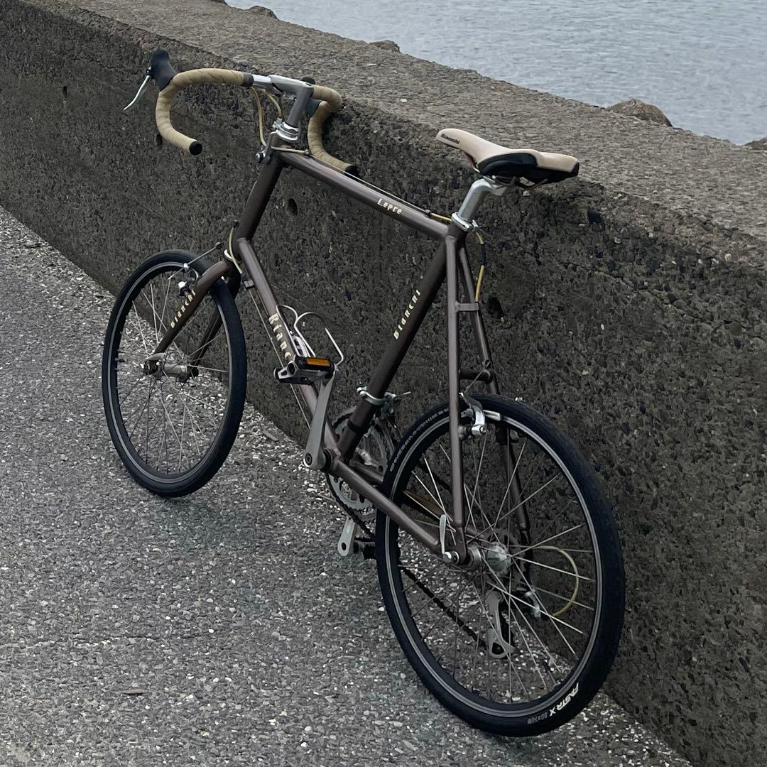 Bianchi ビアンキ ミニベロ Lepre ブラウン 2x8s 530mm