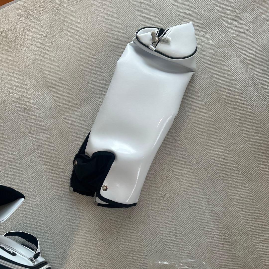 【お買い得】ビバハート　キャディバッグ（ホワイト）