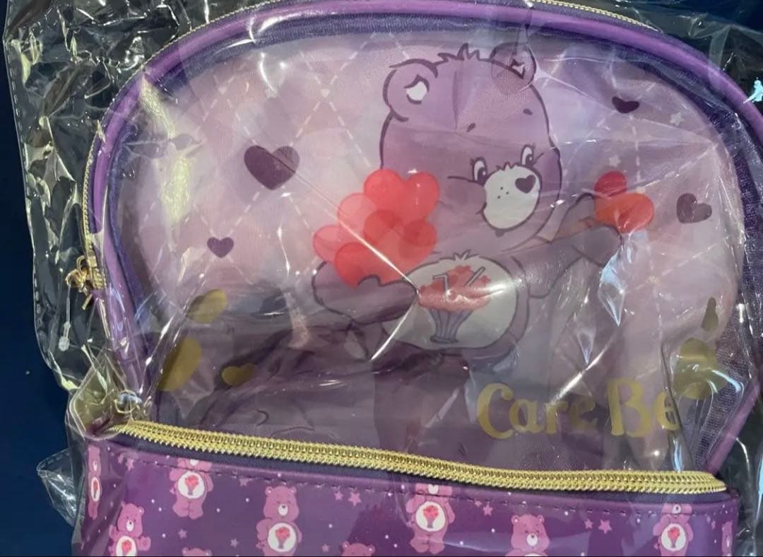 ケアベア ショルダーバッグ　care bears すやすやBIGぬいぐるみ