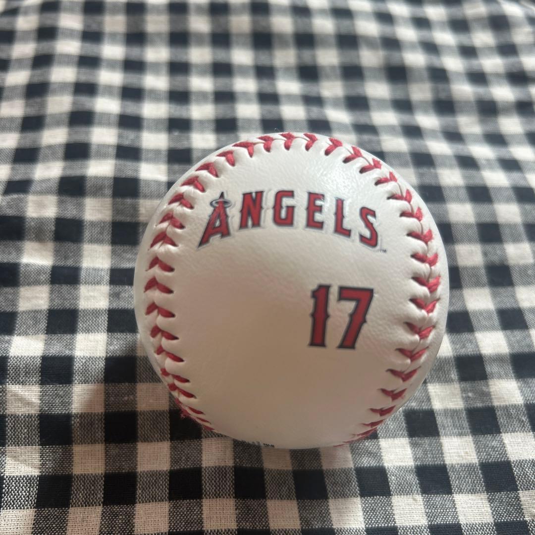 大谷翔平　OHTANIエンジェルス17ボール　野球ボール