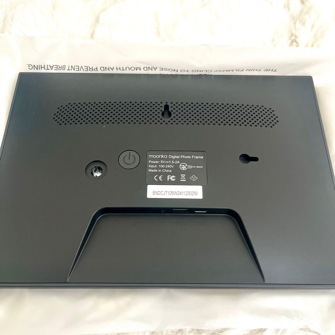 デジタルフォトフレーム WiFi 10.5インチ 64GB 1920x1280
