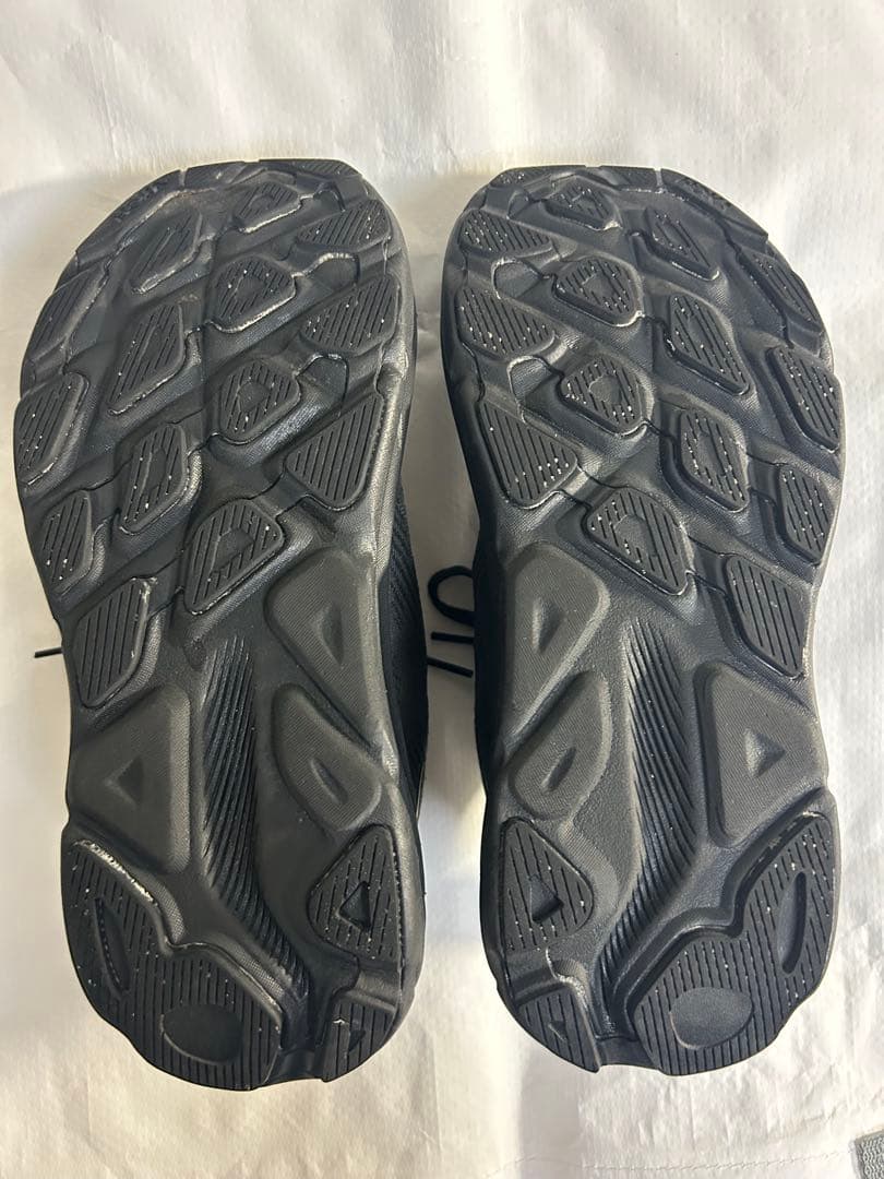 HOKA CLIFTON9 ブラック　25.5㎝