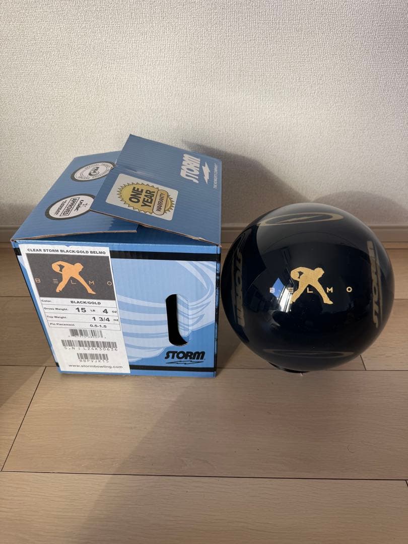 ボール Storm CLEAR STORM BELMO Gold 15p