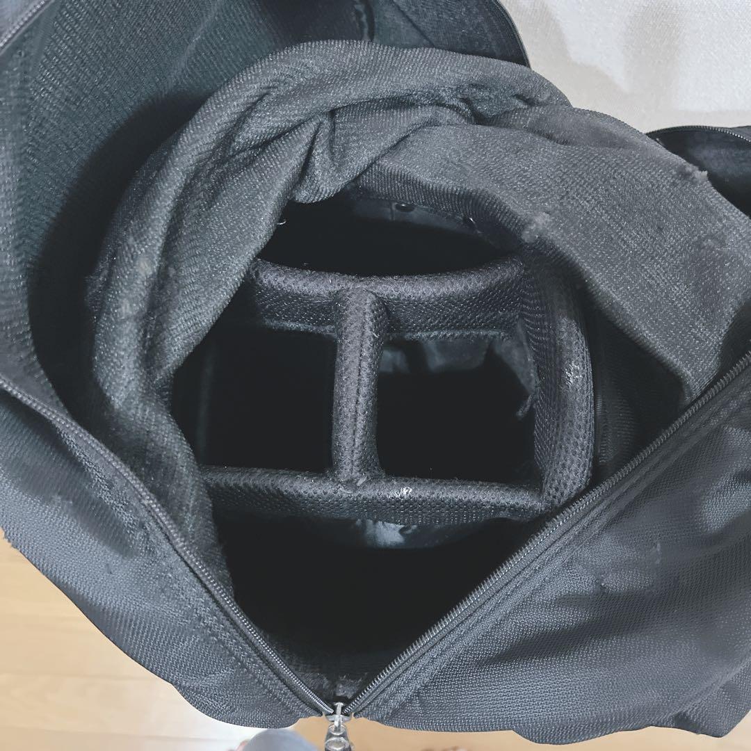 K317 訳あり NIKE ナイキ キャディバッグ　ブラック