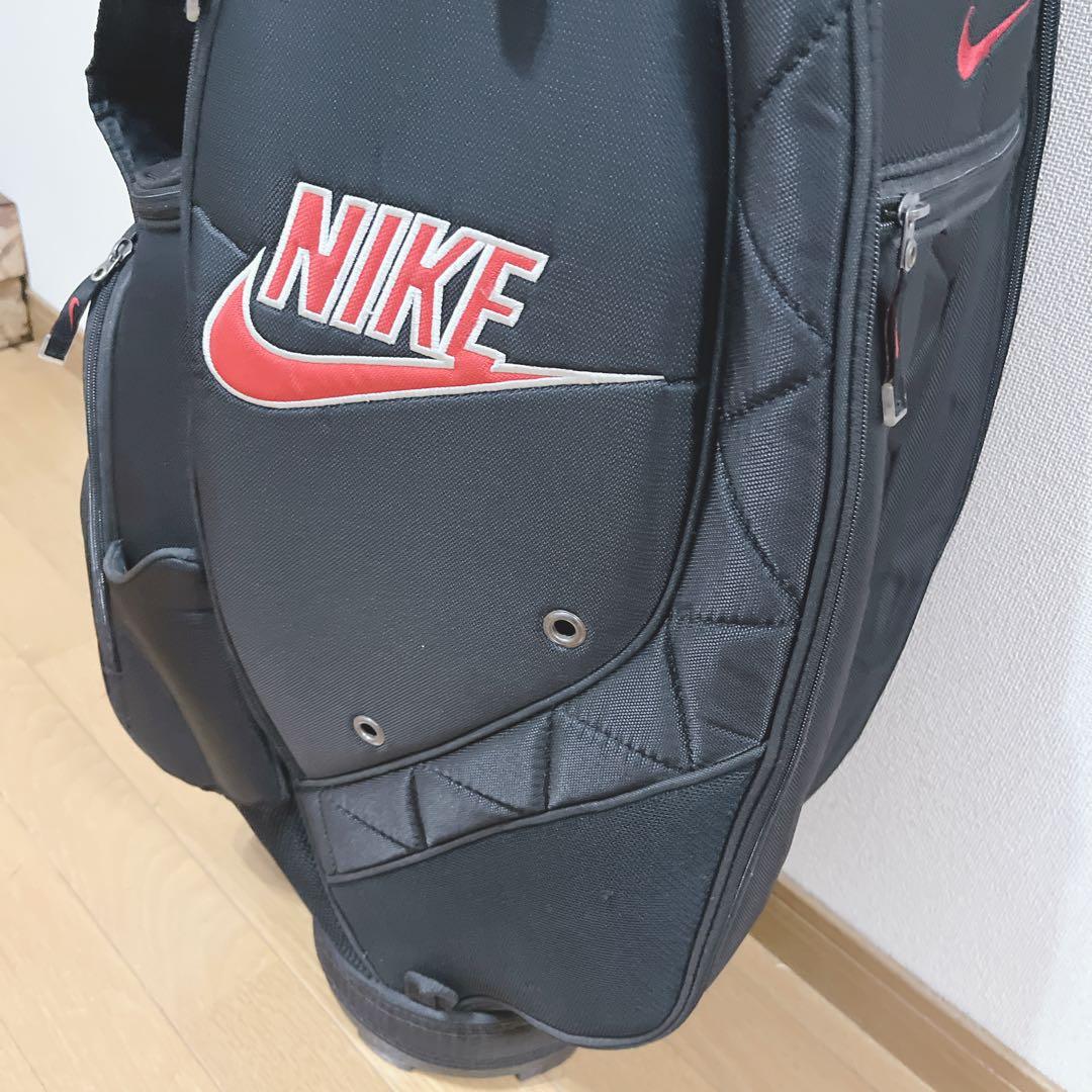 K317 訳あり NIKE ナイキ キャディバッグ　ブラック