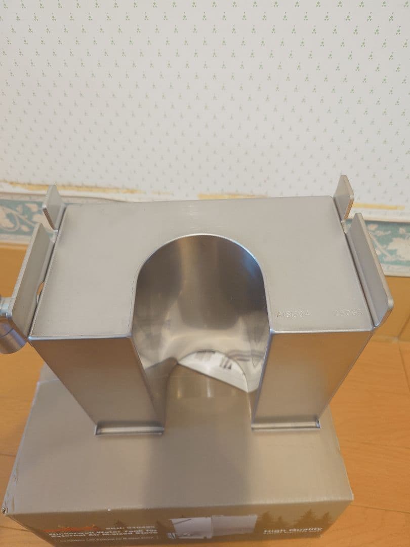 WINNER WELL Mサイズ(76mm）薪ストーブ専用ウォータータンク 3L