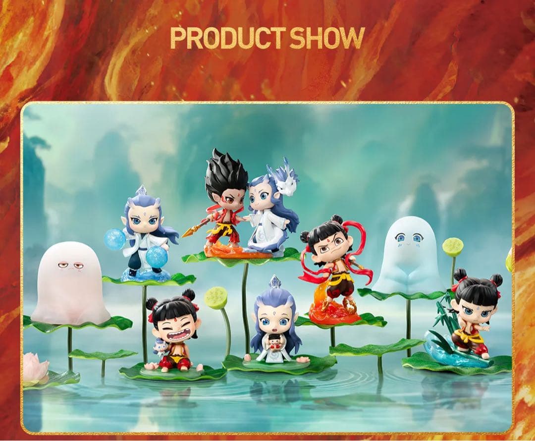 コミック・アニメ POPMART NeZha Born Bonds Series Figures