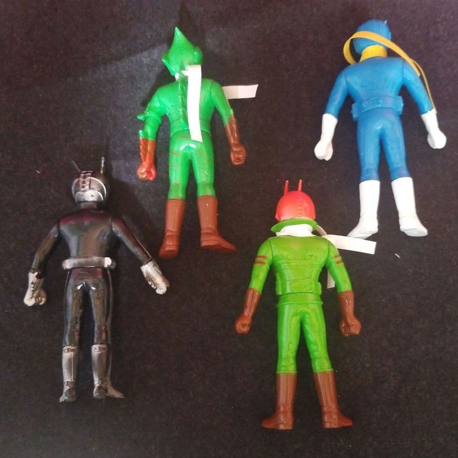 ポピー　仮面ライダー ソフビ 12体セット