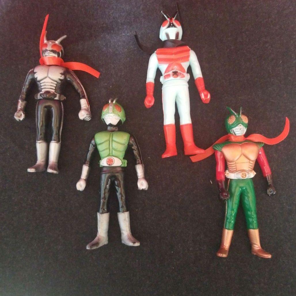 ポピー　仮面ライダー ソフビ 12体セット
