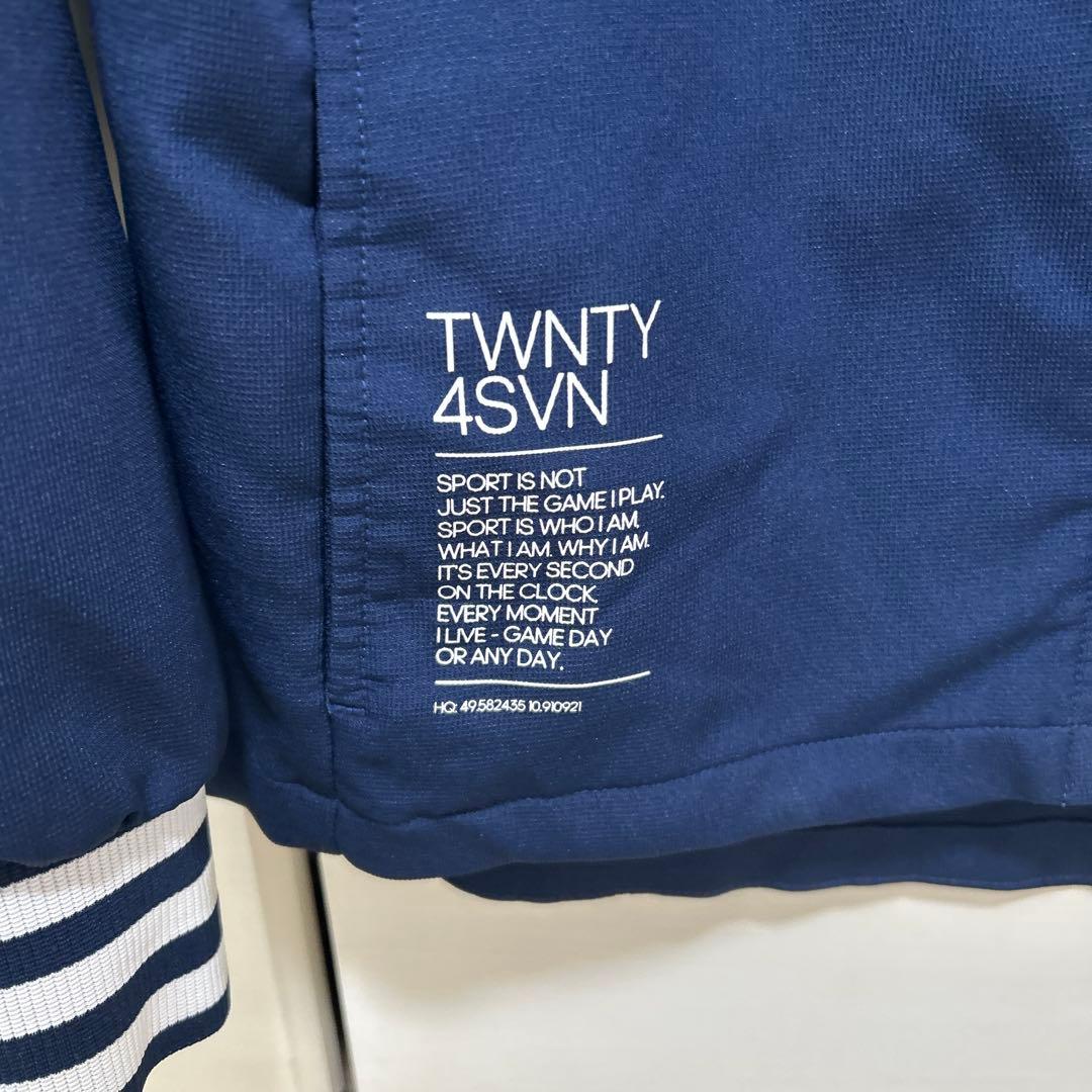 美品レディース　adidas ネイビー ジャージ上下セット