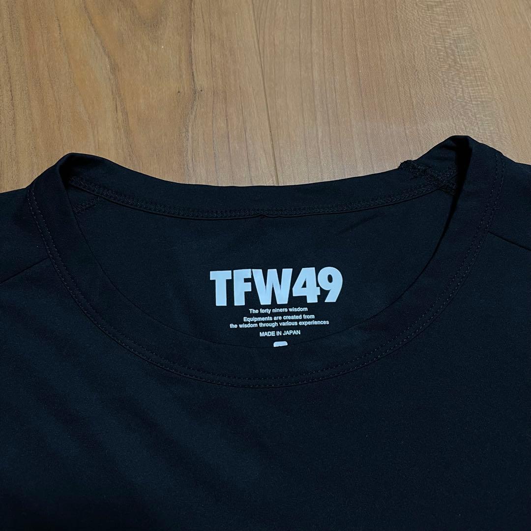 TFW49 ロングTシャツ ブラック　L ゴルフ junhashimoto