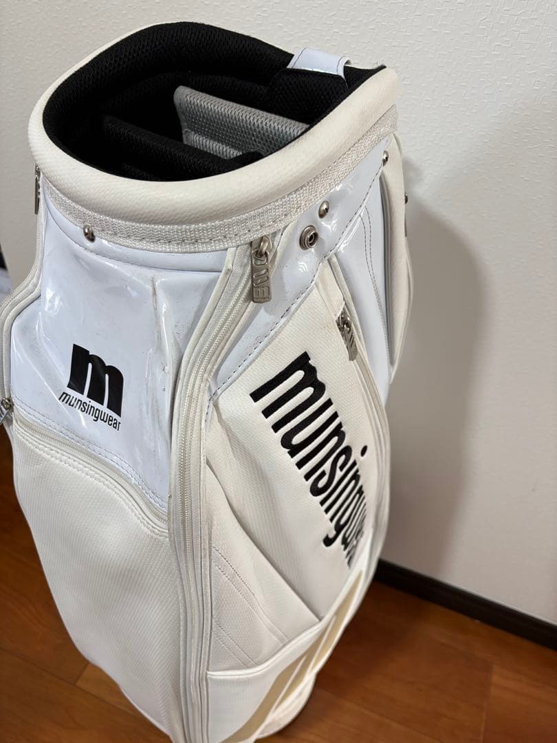 muningwear ゴルフバッグ・キャディバッグ ホワイト