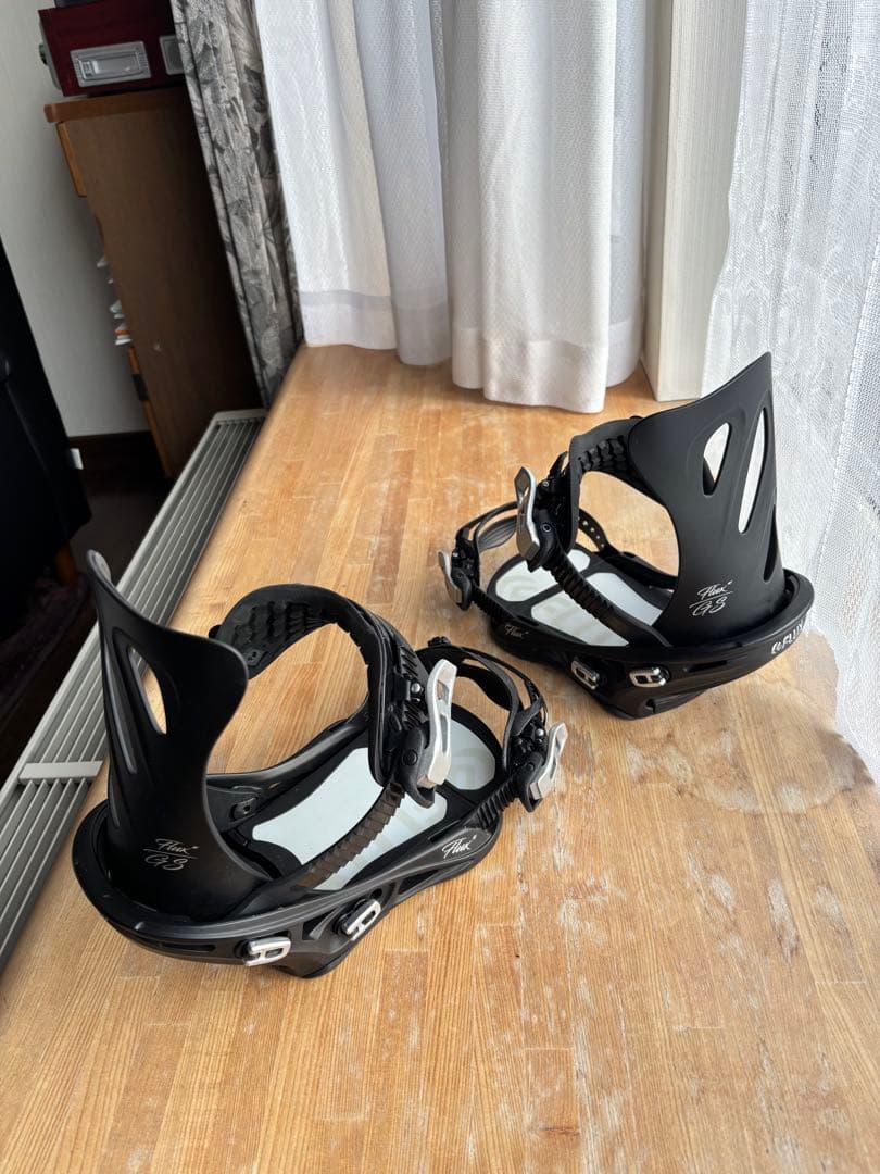 フラックス　FLUX GS ブラック スノーボードビンディング
