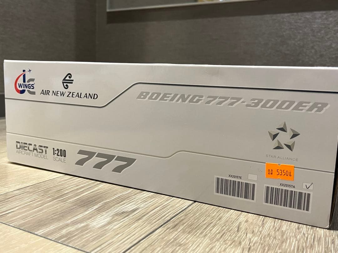 ニュージーランド航空　B777-300ER 1:200 JCWINGS