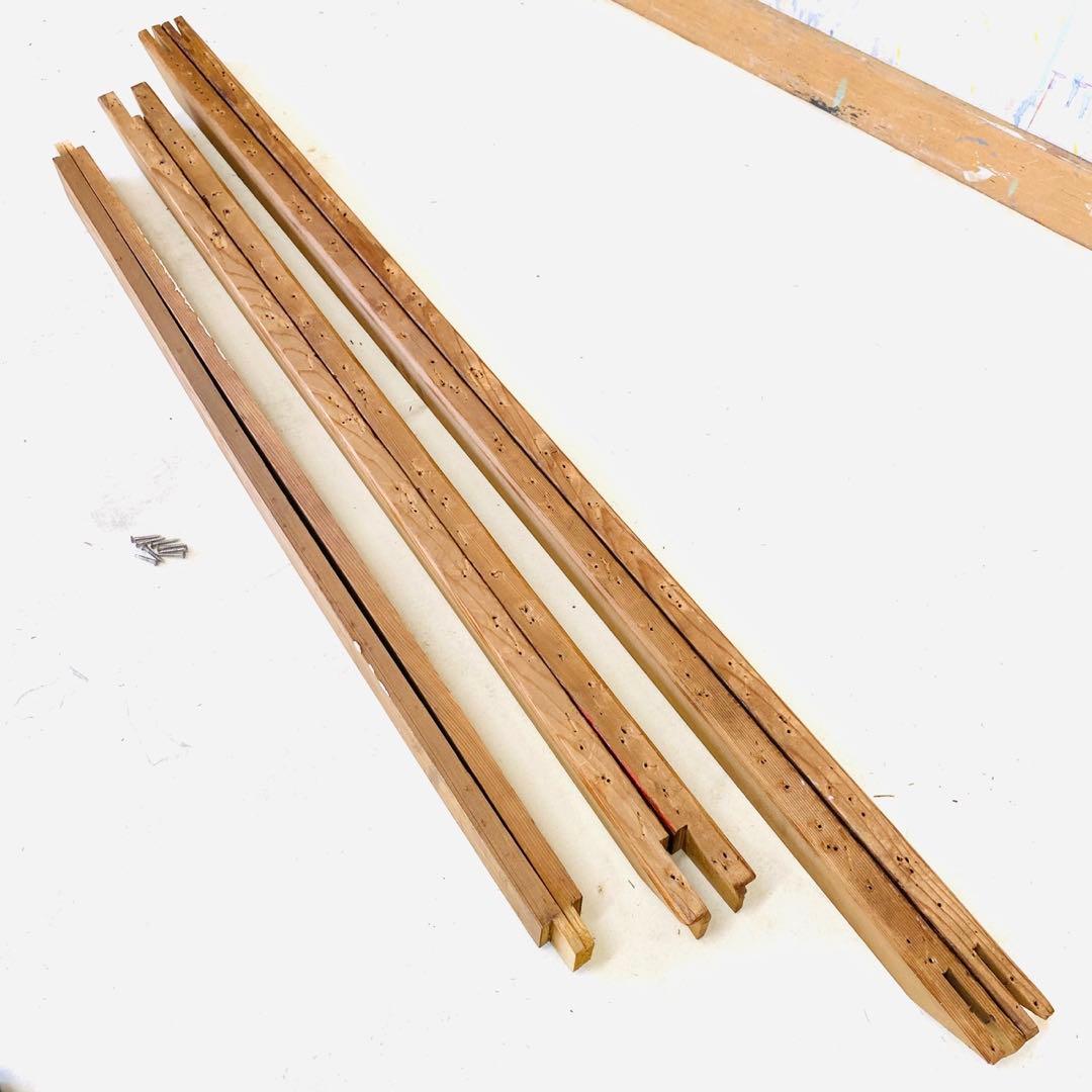 絵画用 木枠 キャンバス枠 F40 那須野画材他 2点セット 中古 送料込