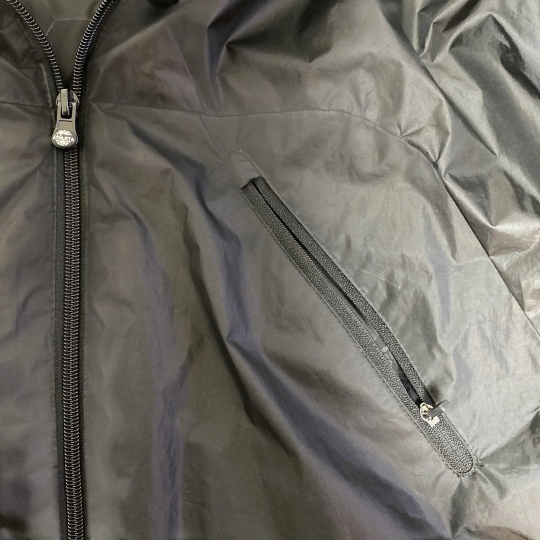 激レア極美品！ ATHLETA 中綿 ダウン 防寒 ジャケット Oサイズ 黒