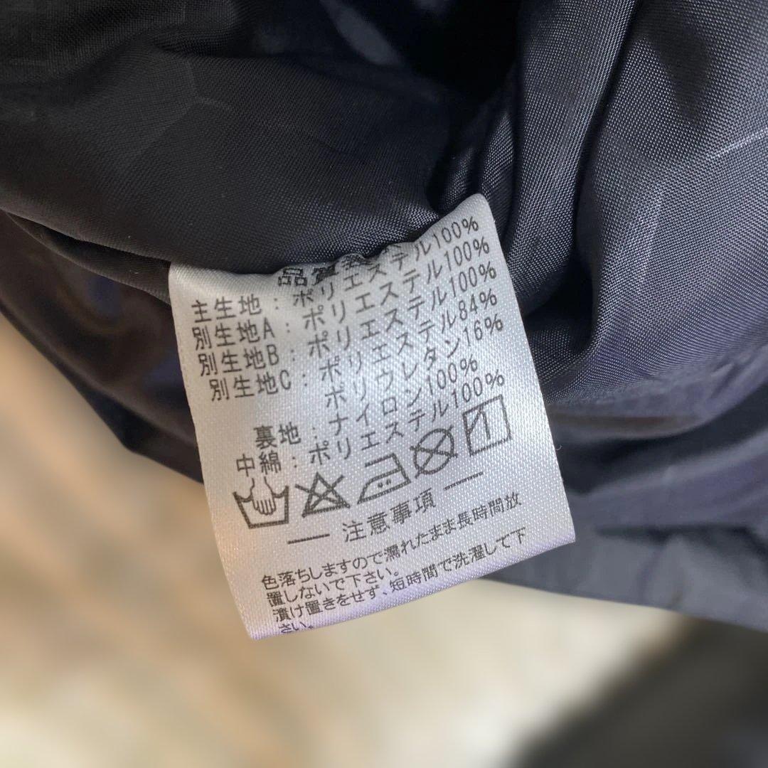 激レア極美品！ ATHLETA 中綿 ダウン 防寒 ジャケット Oサイズ 黒