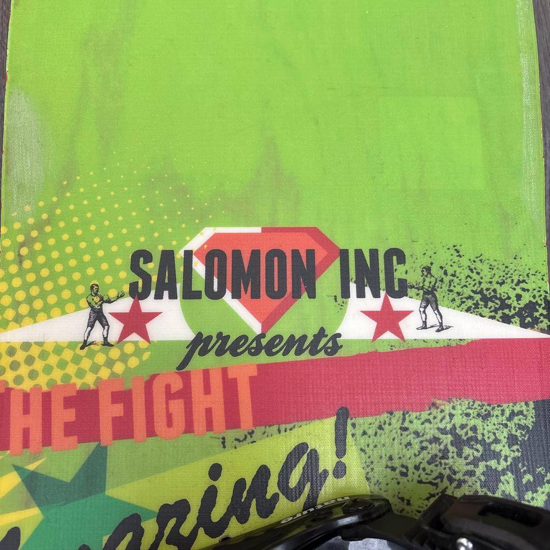 SALOMONキッズスノーボード140cm ビンディング付き