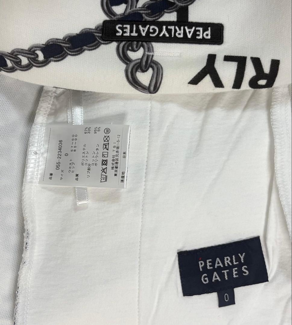 未使用【定価63.800円】PEARLYGATES セットアップパーカースカート