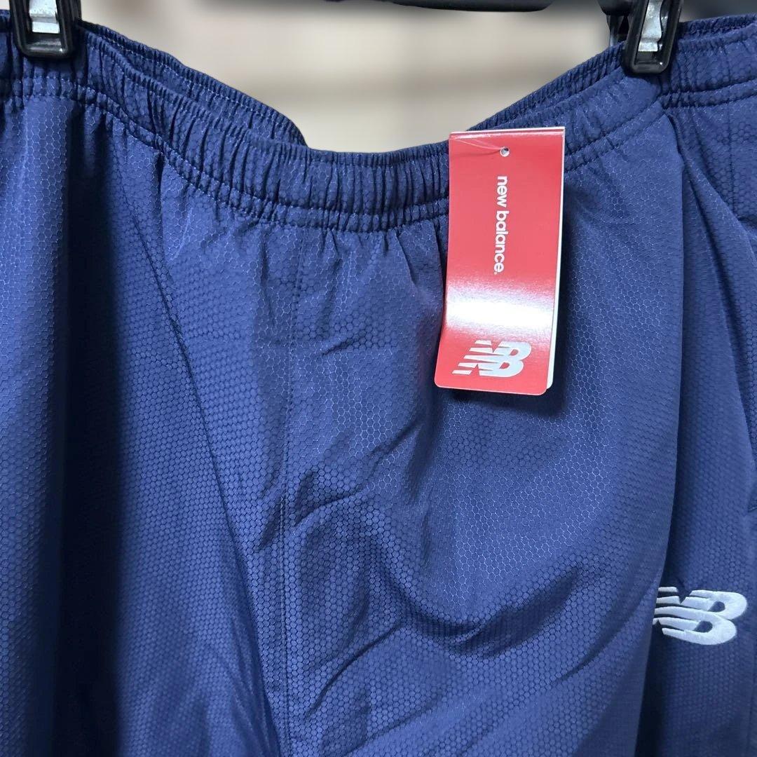 【新品未使用タグ付き】New Balance 2XLネイビー ジャージパンツ