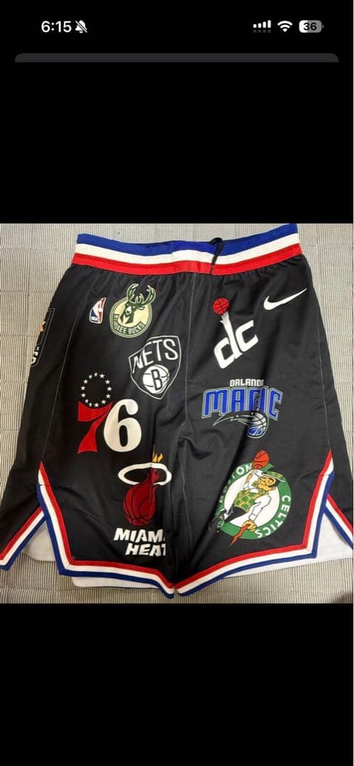 Nike/Supreme NBAジャージ セットアップ　Mサイズ