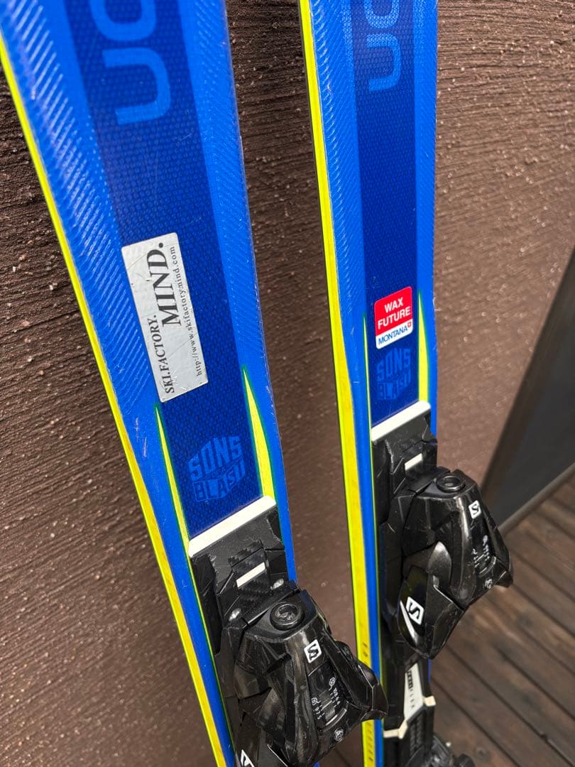 スキー板　サロモン　S RACE ストックセット