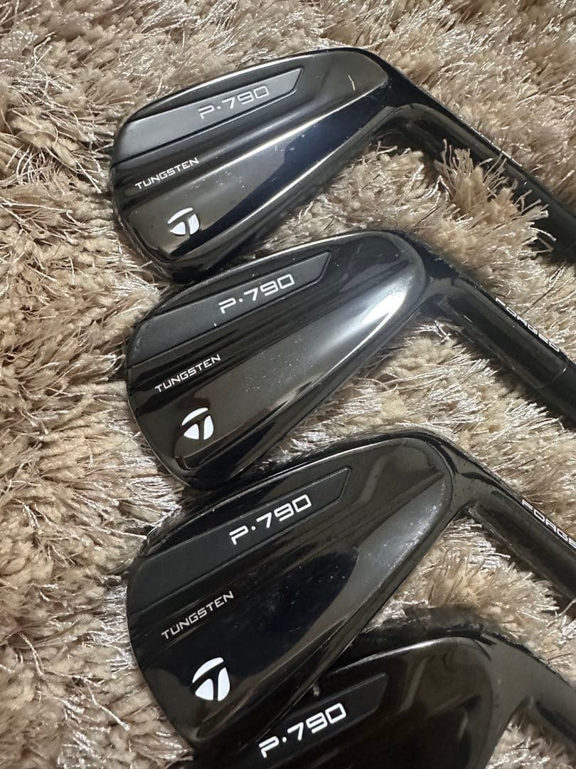 TaylorMade P-790 ブラック限定モデル　アイアンセット 6本