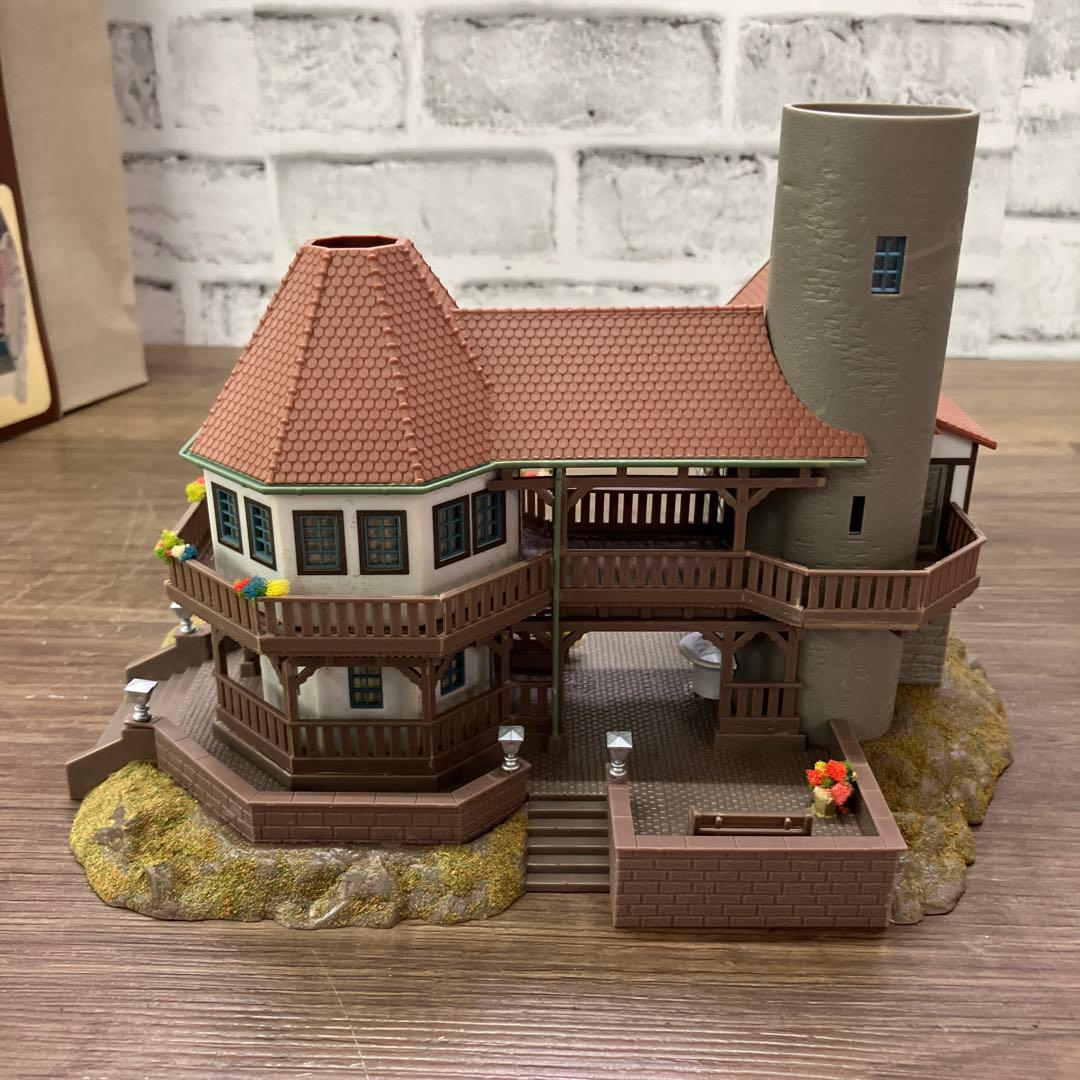 3F FALLER HO B-355 西洋建築 城 建物 完成品 鉄道模型
