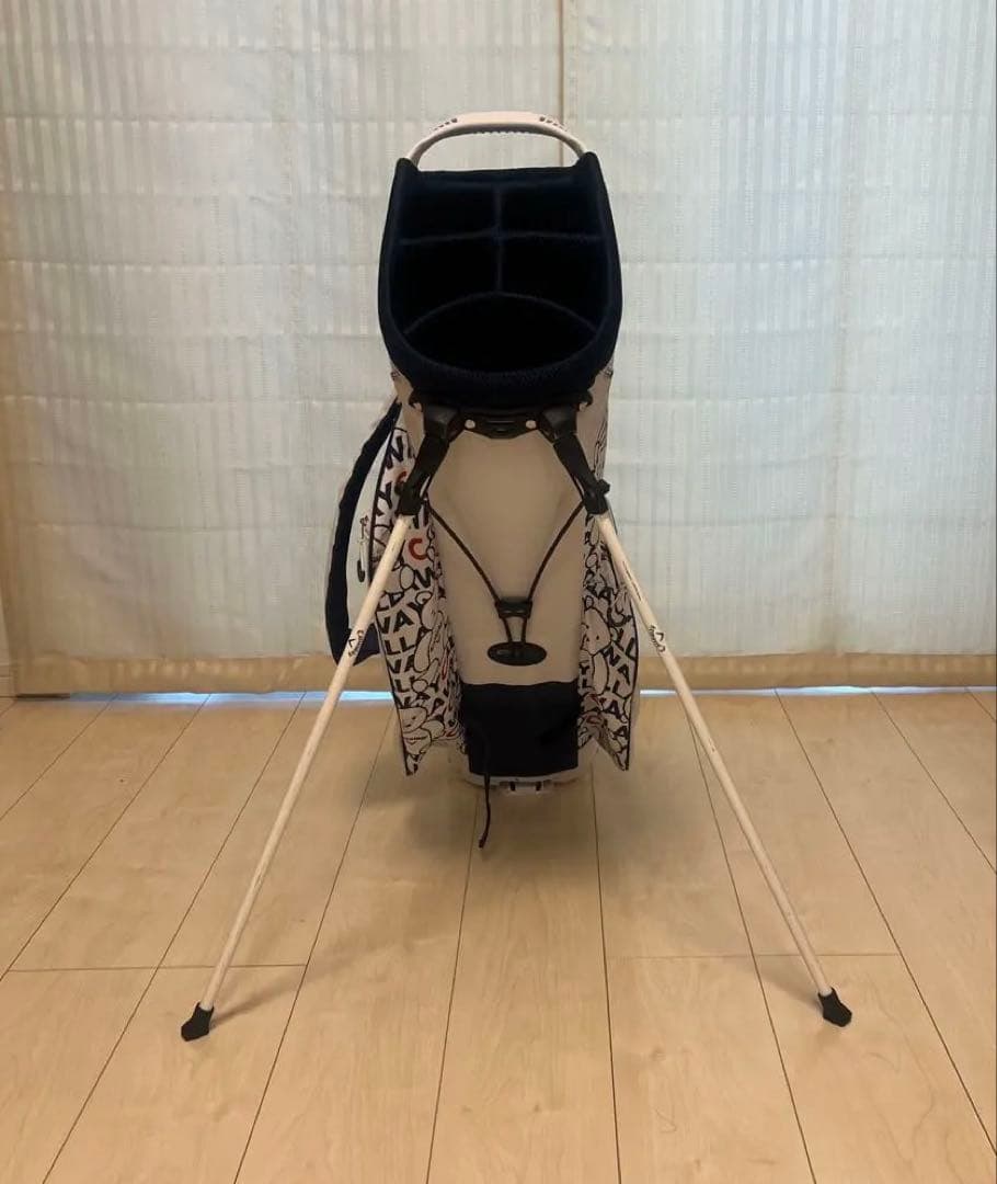 Callaway キャディバッグ スタンド式 ホワイト/ネイビー