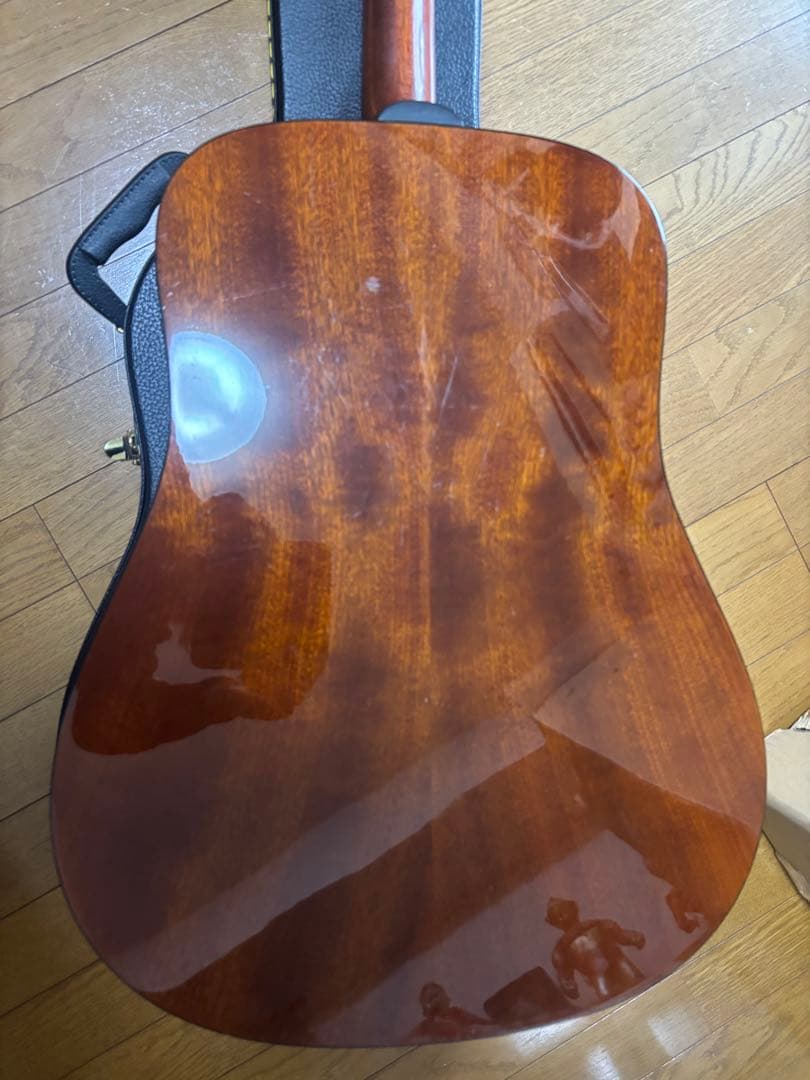 GUILD D-125 NAT 単板 ネック補修歴あり。エレアコ仕様