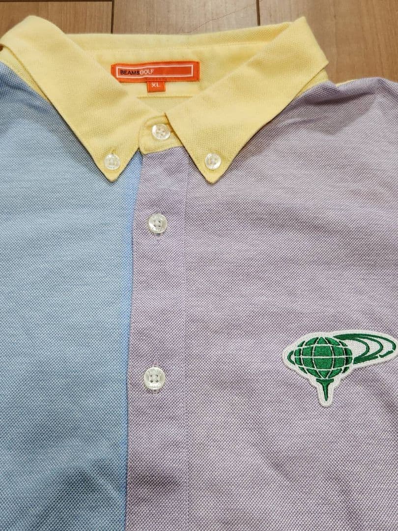 ビームスゴルフ BEAMS GOLF 半袖シャツ XL マルチカラー